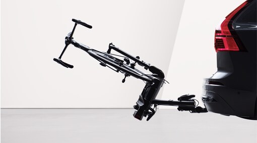 Portabicicletas plegable de montaje en gancho de remolque, 2 bicicletas – FIX4BIKE®